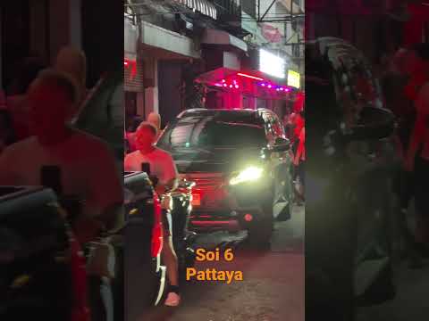 Pattaya, Soi 6, Nightlife #shorts #pattaya #thailand